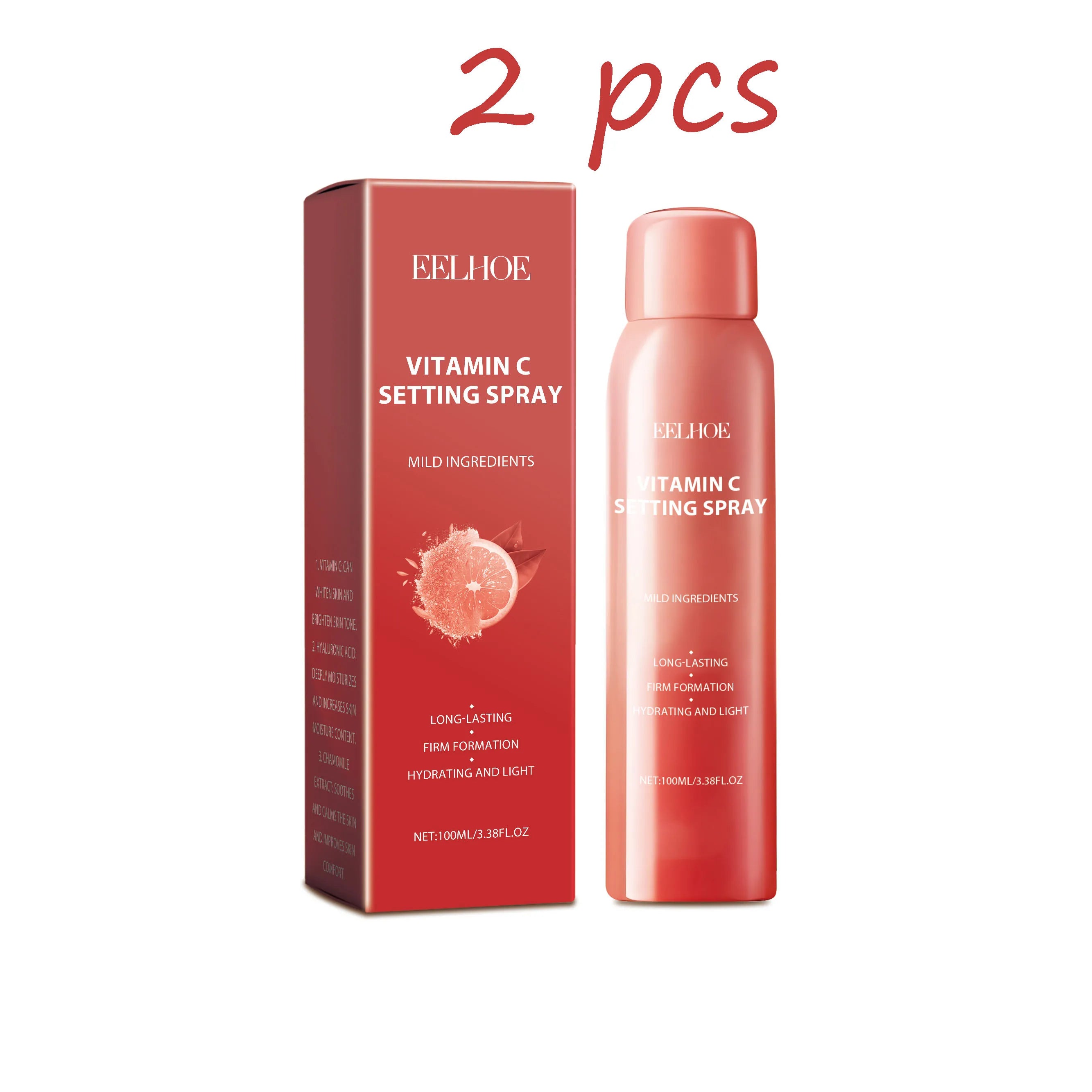 VC Hydrating Setting Spray Enhance Gloss Long Lasting Makeup Brightening Refreshing Non-sticky Soothing Makeup Setting Spray Oasis Select buy 1 free 1 United States