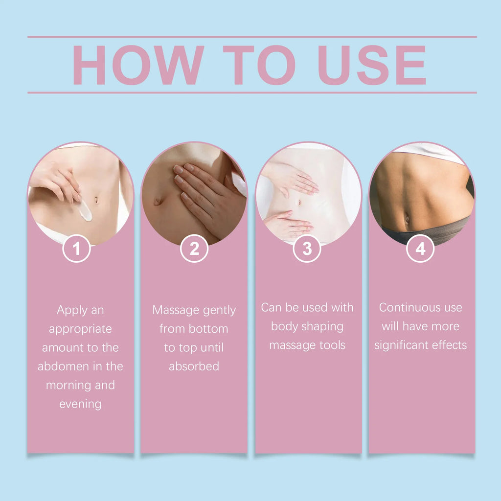 120g Belly Firming Cream Daily Moisturizing Enhance Skin Elasticity Nourishing Reduce Sagging Body Lotion for All Skin Types Oasis Select