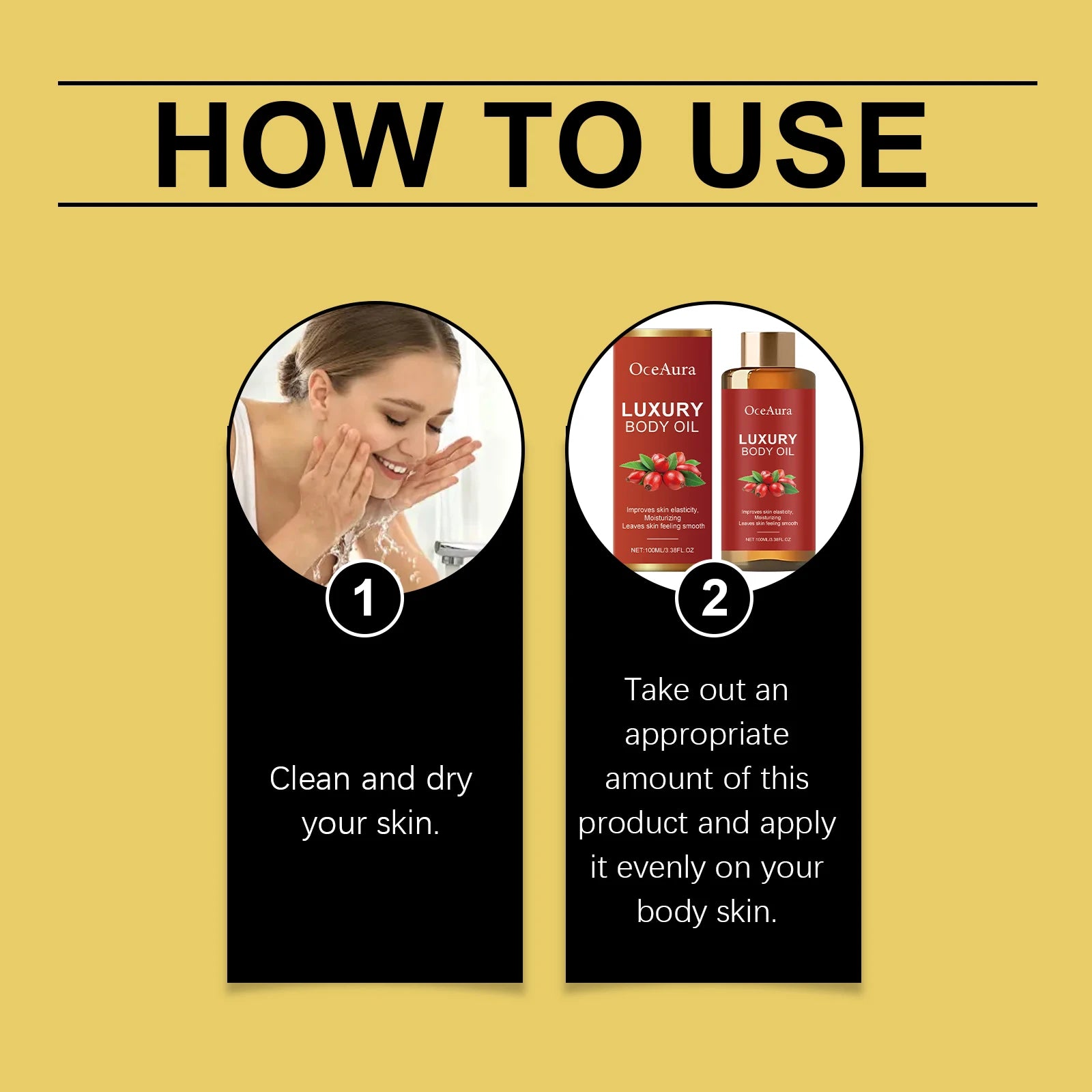 100G Moisturizing Body Care Oil Daily Hydrating Enhance Skin Elasticity Nourishing Improve Firmness Smoothing Body Essence Oil Oasis Select