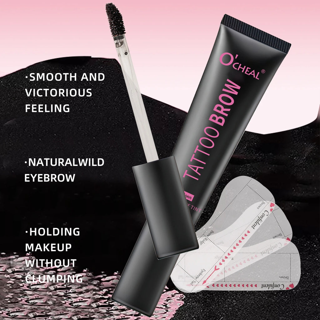 Ocheal Eyebrow Dye Tint Fast Gel Eyelash Kit Eyebrows Tint Dye Makeup Waterproof Long Lasting Eyebrow Cream Oasis Select