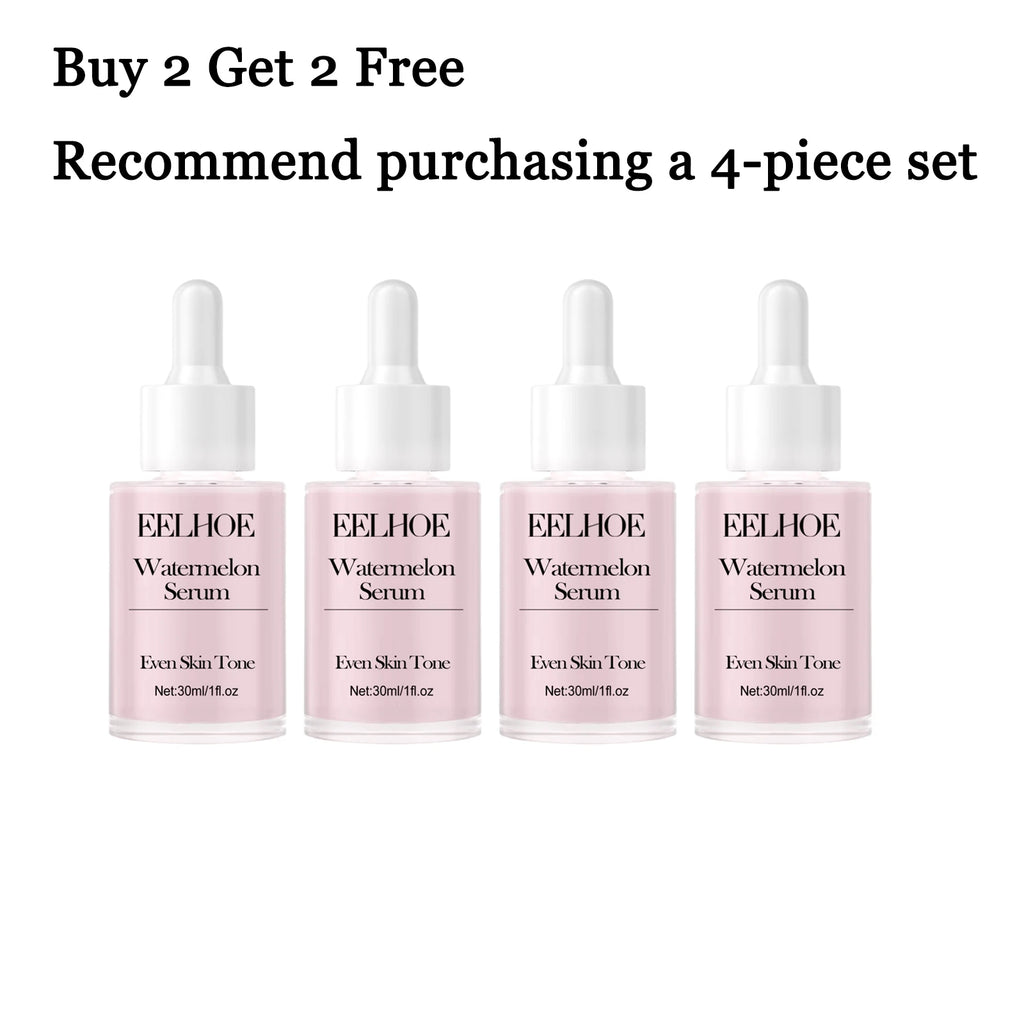30ml Watermelon Serum Moisturizing Nourishing Enhance Smoothness Anti-oxidant Fade Fine Lines Reduce Dryness Softening Glowing Face Serum Oasis Select 4 pcs United States