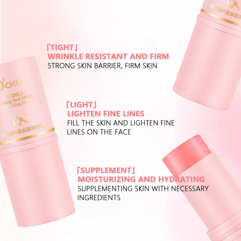Ocheal Moisturizer Firming Skin Stick Neck Face Elbow Knee Underarm Body Care Cream Stick Argireline Brightens Nourishing Cream Oasis Select