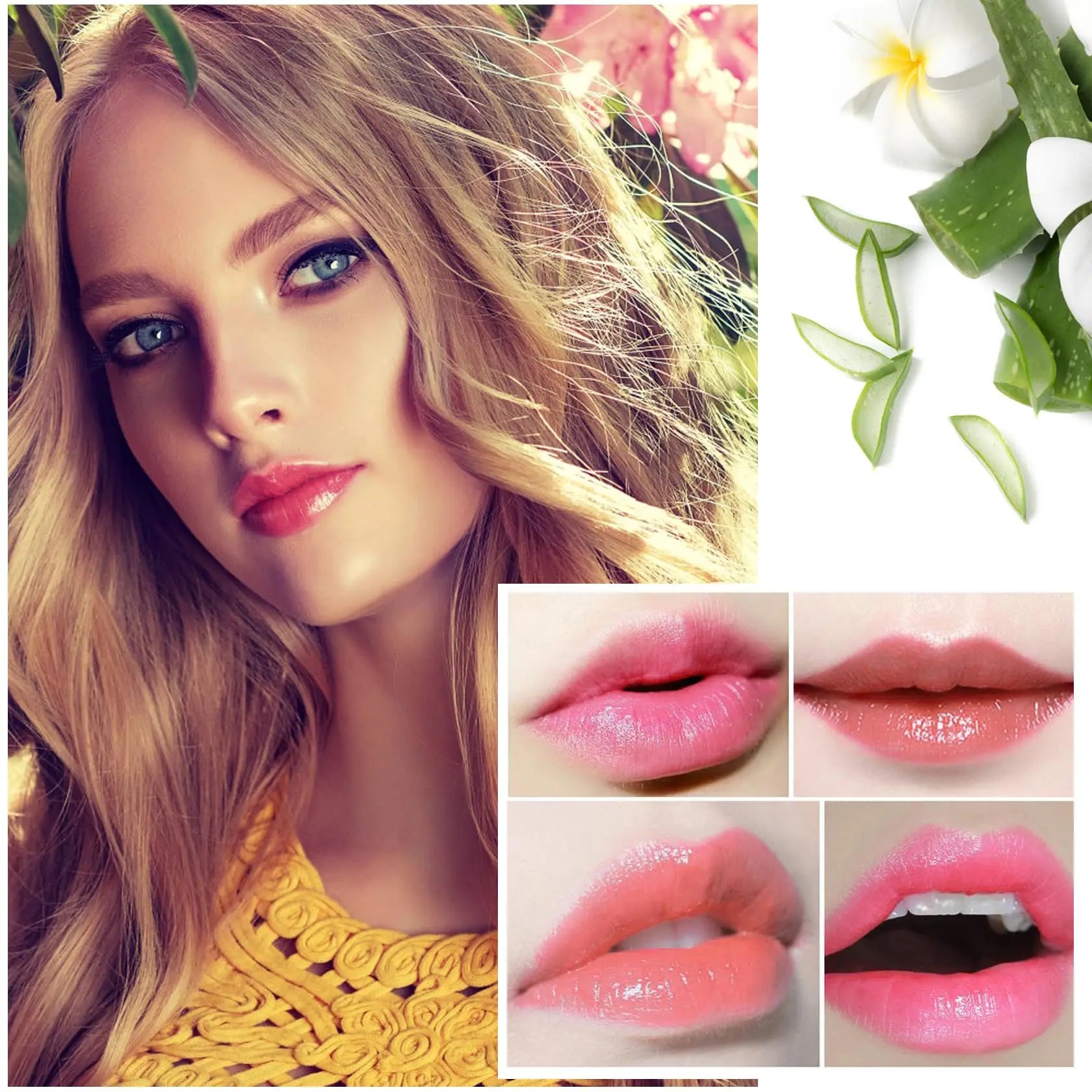 Hydrating Jelly Lipstick,Glow Moisturizing Tinted Lip Balm,Long Lasting Waterproof Plumping Lip Gloss, Mirror Lip Glaze Makeup Oasis Select