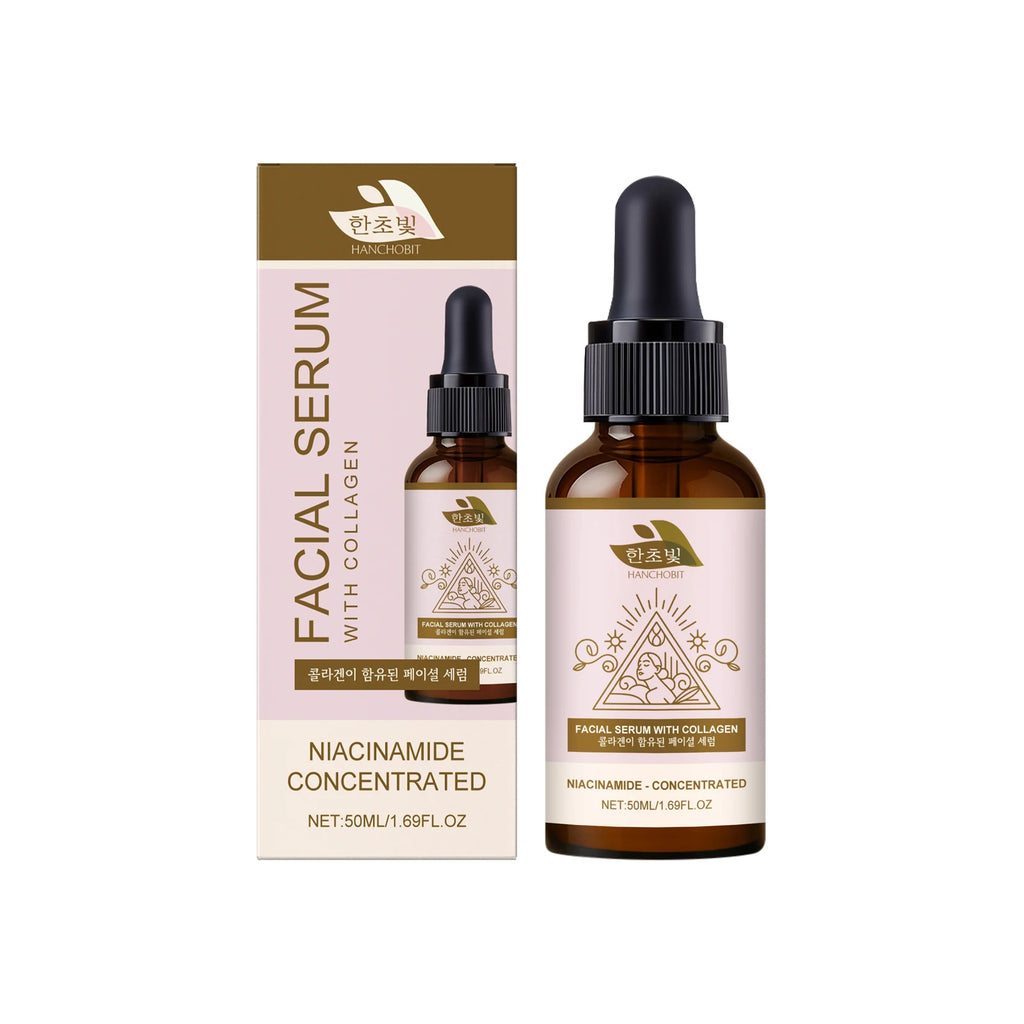 50ML Facial Collagen Serum Daily Moisturizing & Nourishing Improve Skin Elasticity Reduce Roughness Softening Glowing Face Serum Oasis Select 50ml United States