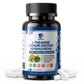 LUKAREE Lithium Orotate 10mg, Ashwagandha 300mg - Mood Focus Memory Brain Supplements with Bacopa Monnieri, Lion’s Mane Vegan Oasis Select 120pcs 2bottles United States
