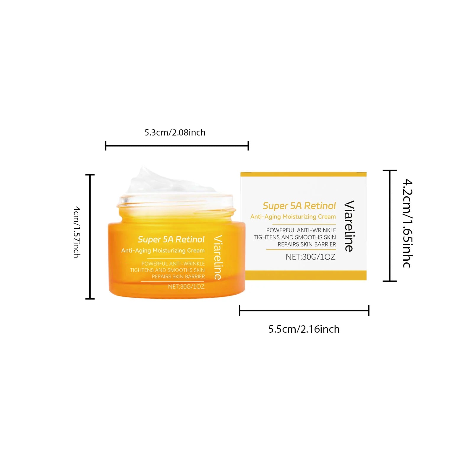 30g Retinol Face Care Lotion Daily Moisturizing Enhance Skin Elasticity Repair Barrier Tightening Glowing Smooth Facial Lotion Oasis Select