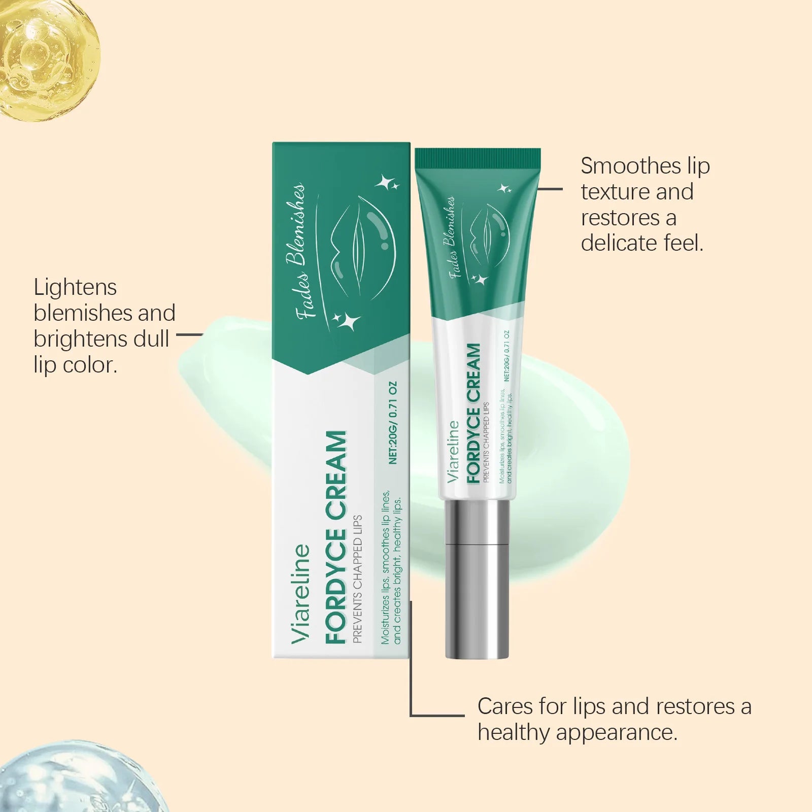 20G Lip Balm Moisturizing Reduce Dryness Plumping Long Lasting Hydrating Softening Improve Smoothness Nourishing Lip Care Lotion Oasis Select