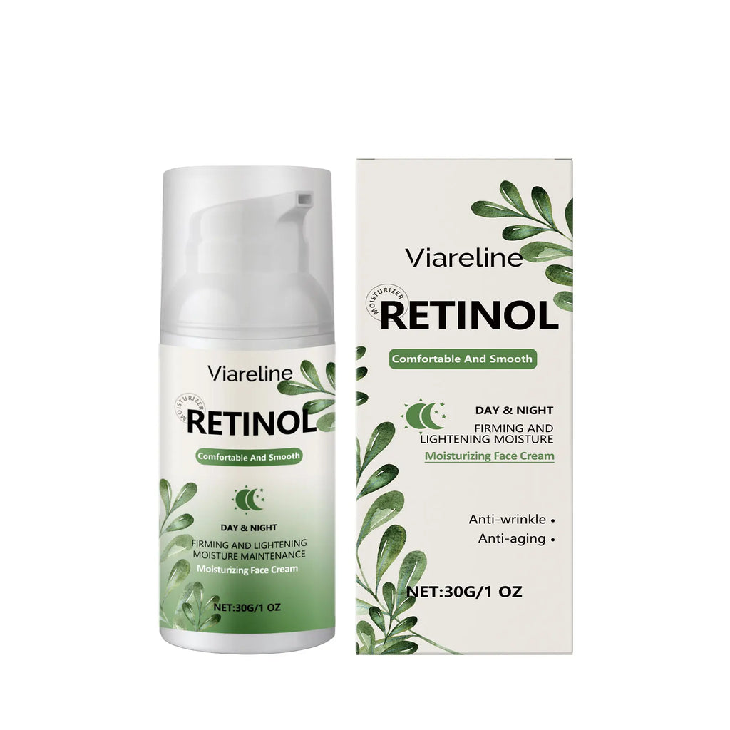Viareline Retinol Face Cream Deeply Moisturizing Firming Skin Improve Skin Texture Enhance Smoothness Tightening Facial Cream Oasis Select 30g United States