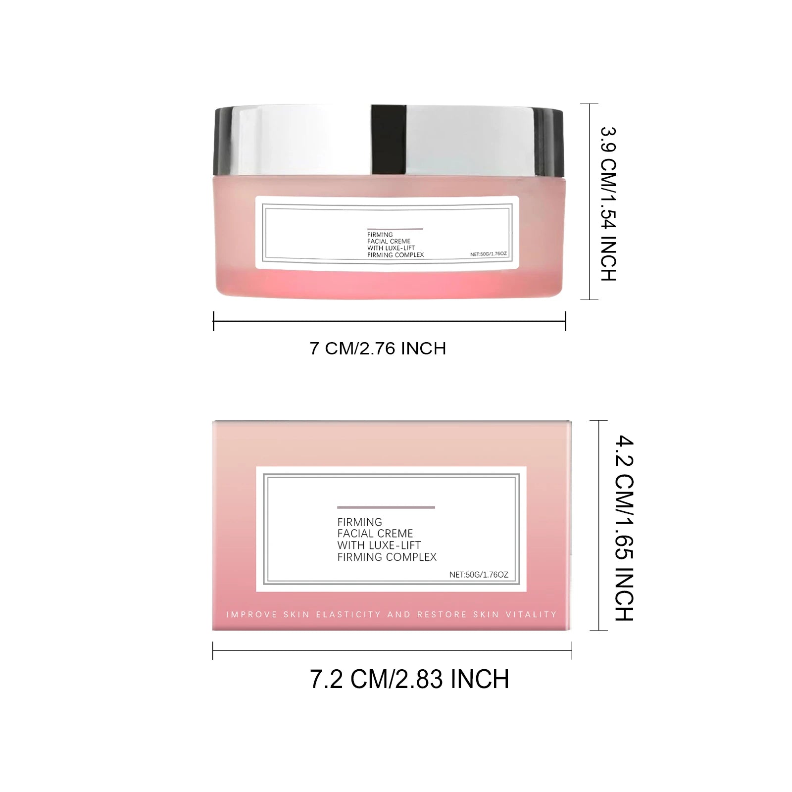 50G Face & Neck Skin Care Cream Gentle Moisturizing Improve Skin Elasticity Smoothing Reduce Roughness Nourishing Skin Lotion Oasis Select