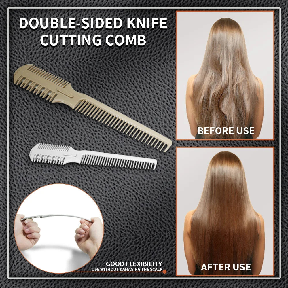 Razor Hair Cutter Comb – Trim, Thin & Style All Hair Types Hair Razor Comb Oasis Select