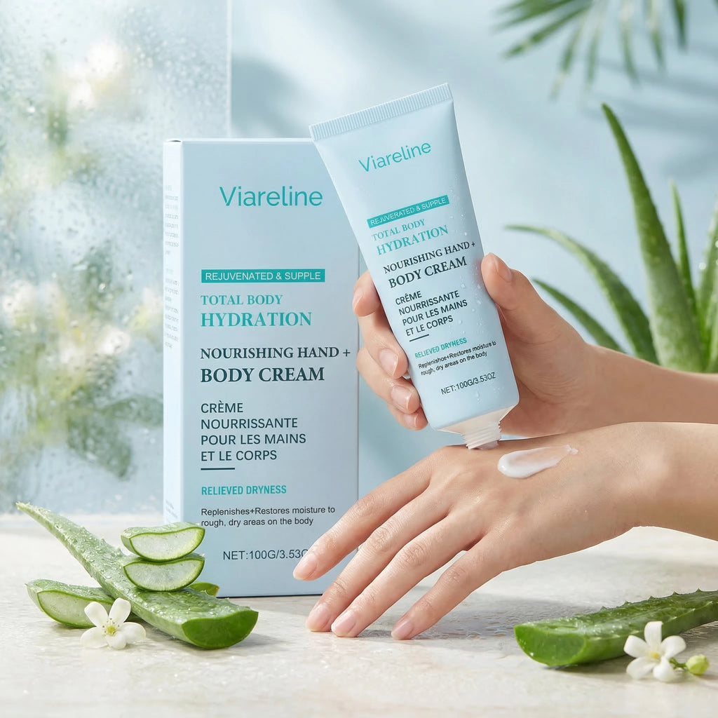 100G Body Lotion Mild Moisturizing Nourishing Balance Skin Tone Enhance Smoothness Anti-oxidant Soften Glowing Body Care Cream Oasis Select