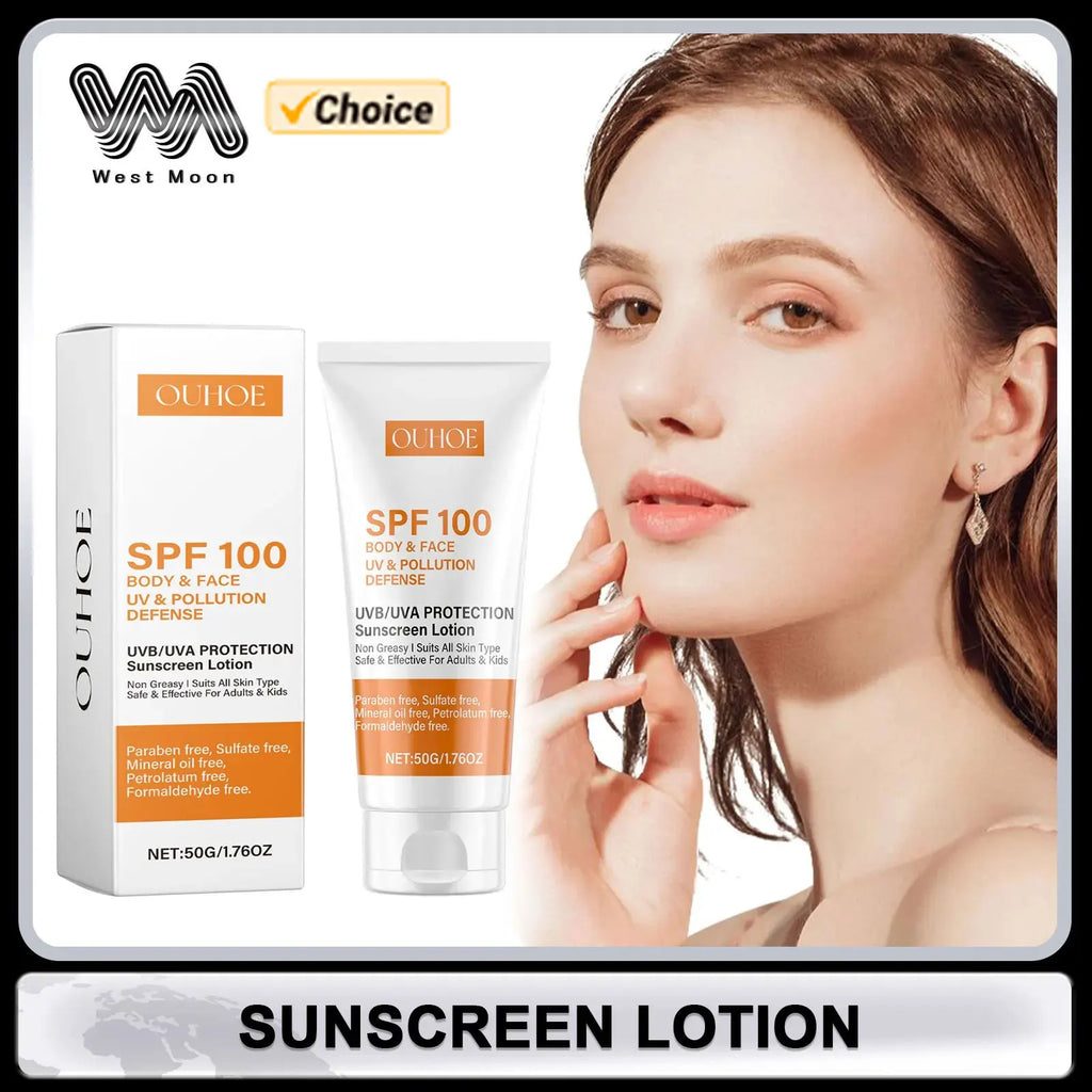 Sunscreen Lotion UV Protective Oil-Control Refreshing Skin Moisturizing Sun Isolate Makeup Hyaluronic Acid Concealer Sun Cream Oasis Select Default Title