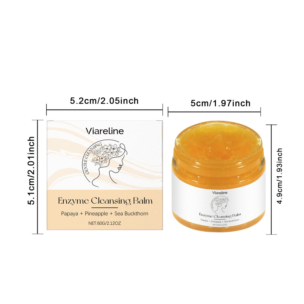 Active Enzyme Makeup Remove Cream Cleaning Pore Dirts Dissolve Makeup No Tight Hydrating Anti-oxidant Face Makeup Remover Oasis Select