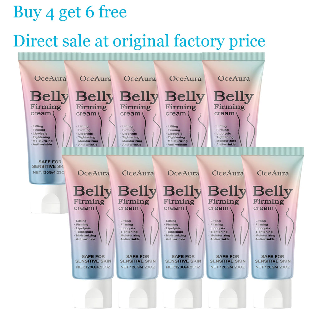 120g Belly Firming Cream Daily Moisturizing Enhance Skin Elasticity Nourishing Reduce Sagging Body Lotion for All Skin Types Oasis Select 10 pcs United States
