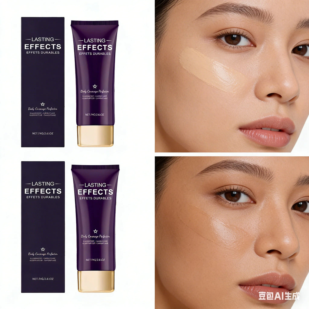 74g High Concealer for Face and Body Full Coverage Acne Scars Spot Concealer Moisturize Light Oil Control Crease-Proof Concealer Oasis Select