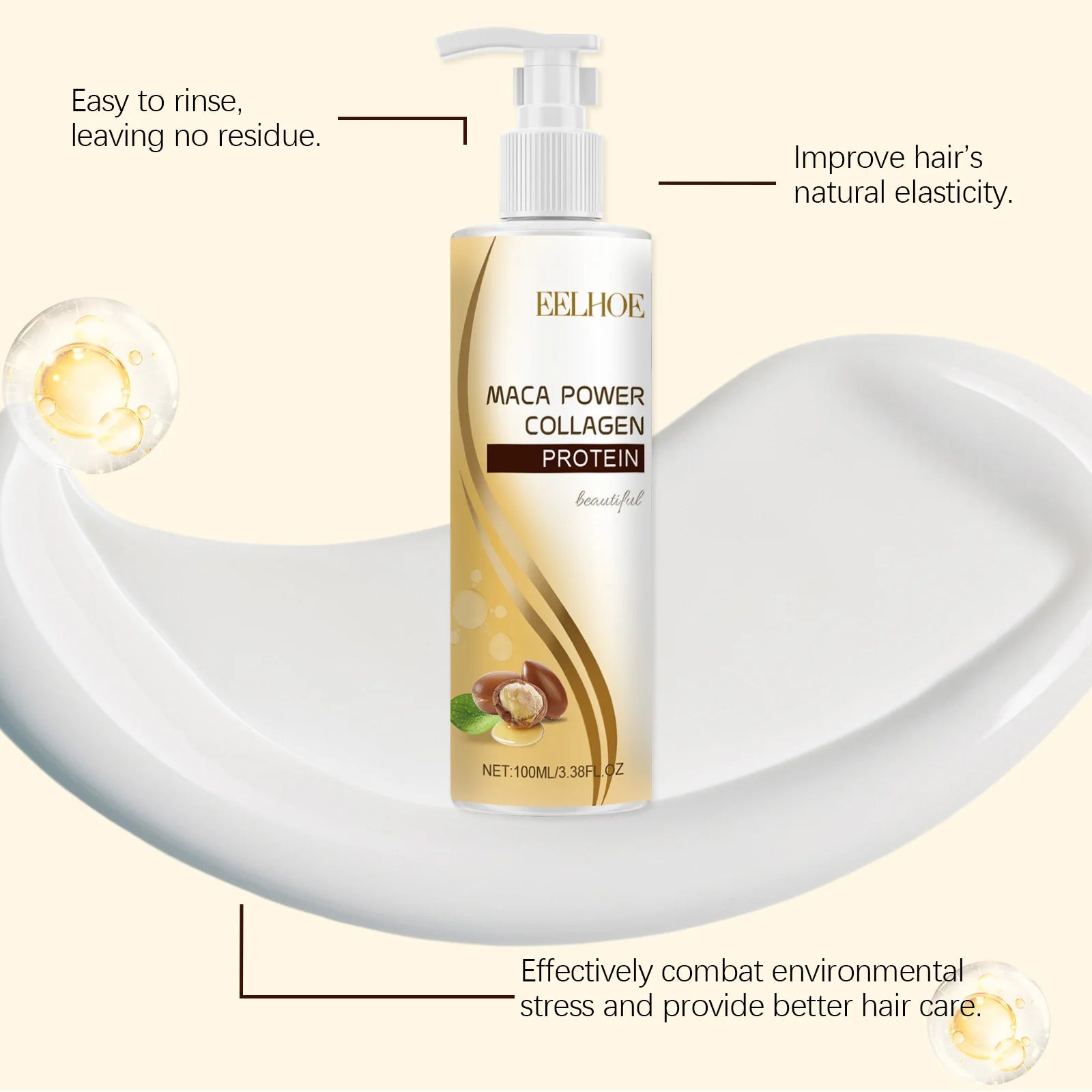 EELHOE Collagen Keratin Shampoo & Repair Mask | 100ml