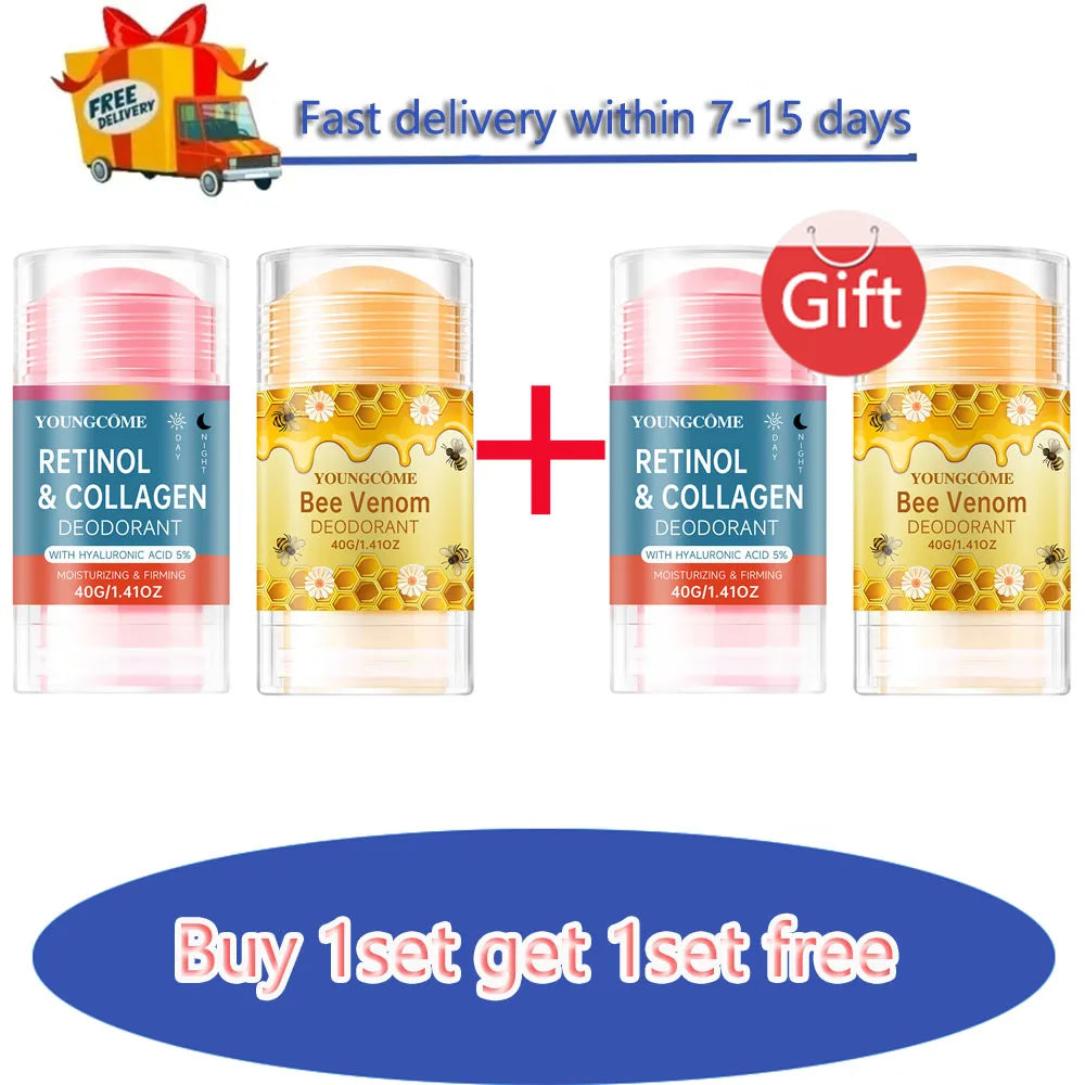 Women's Natural anti Deodorant Lotion Multiple Fruits Perfume Exciting Ambiguous Atmosphere Long Lasting Fragrance Skin Care Oasis Select 40g - 2 SetA