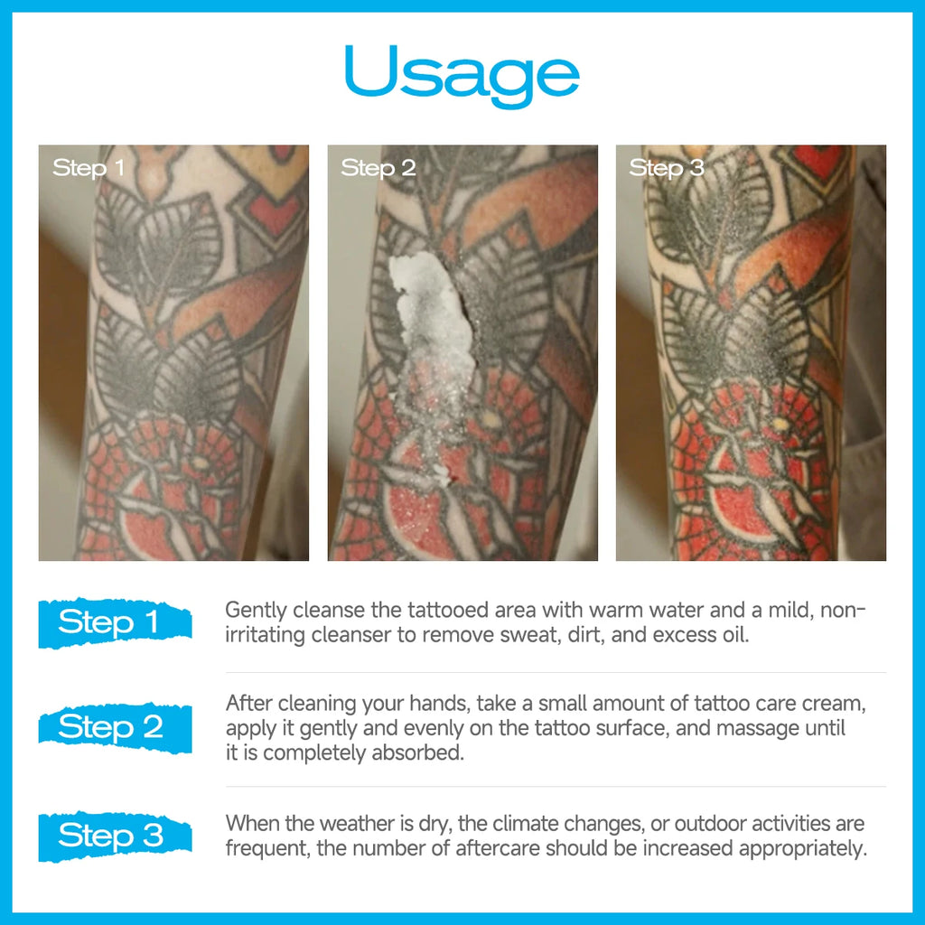 TATTOO BALM Gentle and moisturizing, soothes tattooed skin, essential for tattoo care, keeps tattoo colors vibrant Oasis Select