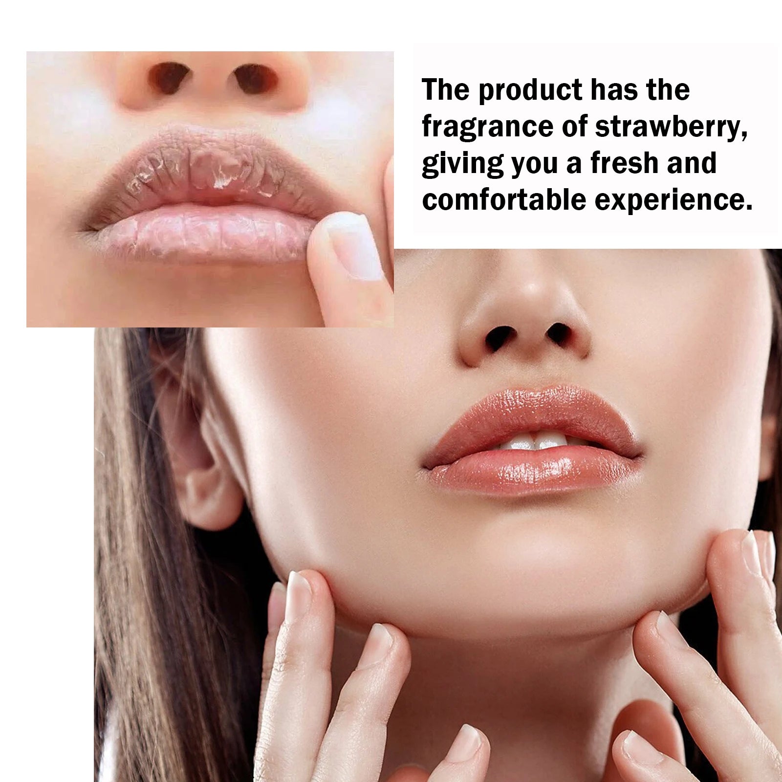 20g Strawberry Lip Scrub Cream Gentle Moisturizing Remove Dead Skin Enhance Smoothness Improve Texture Softening Anti-chapping Lip Exfoliating Cream Oasis Select