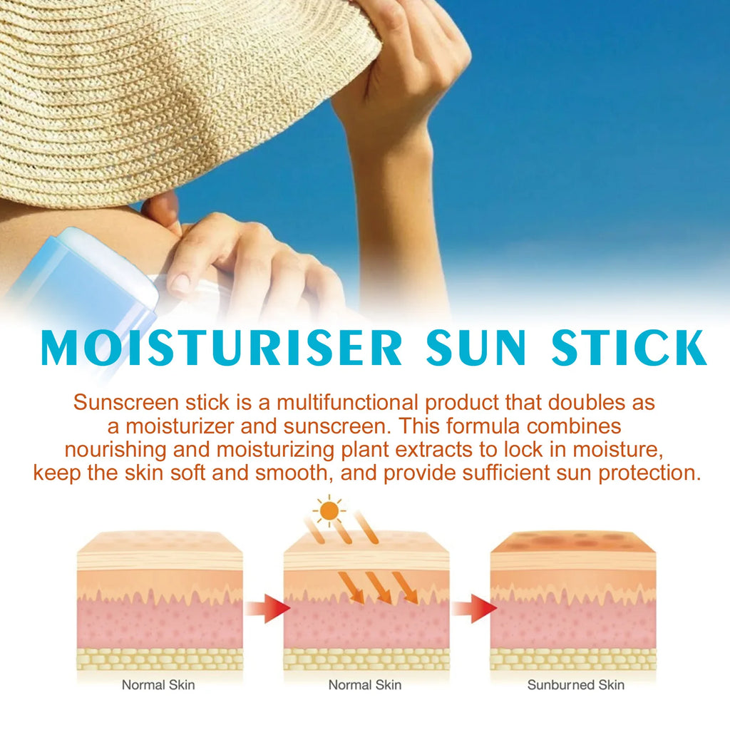 SPF 50+ Sun Stick – Waterproof Moisturizing Sunblock 20g SPF Sun Stick Oasis Select