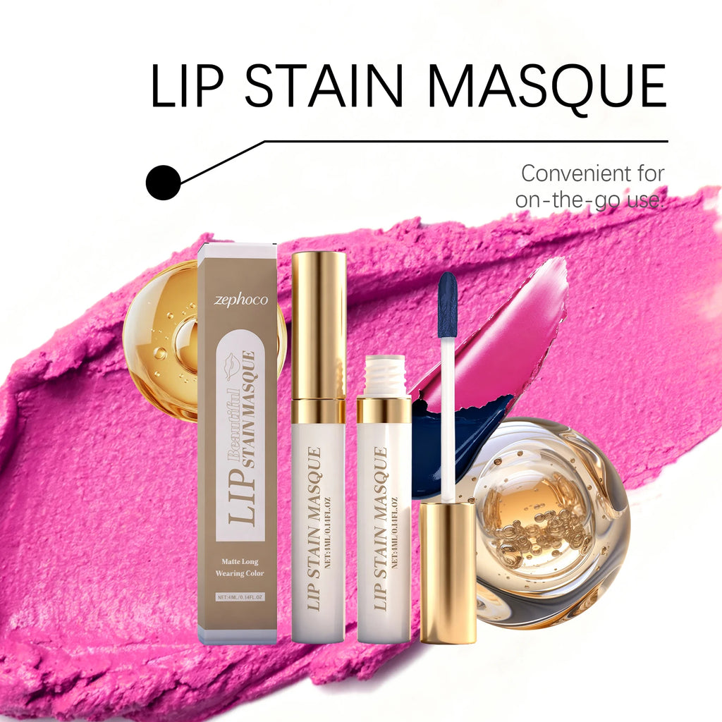 3 Colors Matte Peel-off Lip Gloss Moisturizing Buildable Shades Long Wearing Makeup Non-sticky Enhance Gloss Elegant Lipstick Oasis Select