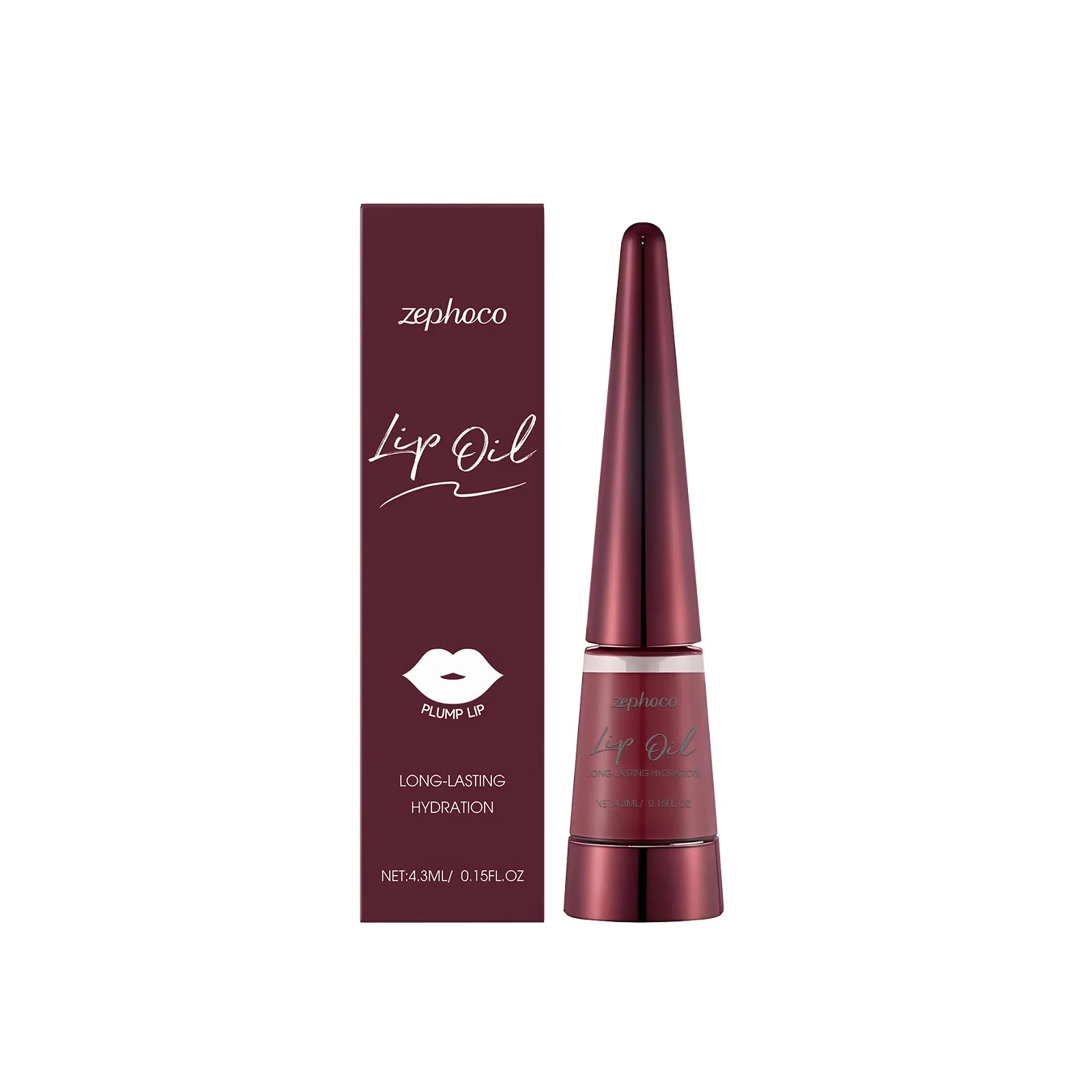 4.3ML Hydrating Lip Oil Daily Nourishing Fade Lip Lines Repair Cracked Enhance Gloss Smoothing Softening Booster Lip Care Oil Oasis Select 4.3ml United States