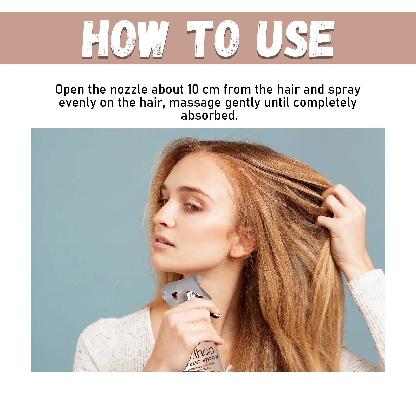 EELHOE Anti-Frizz Hair Repair Spray – Smoothing Serum 150ml Hair Repair Spray Oasis Select