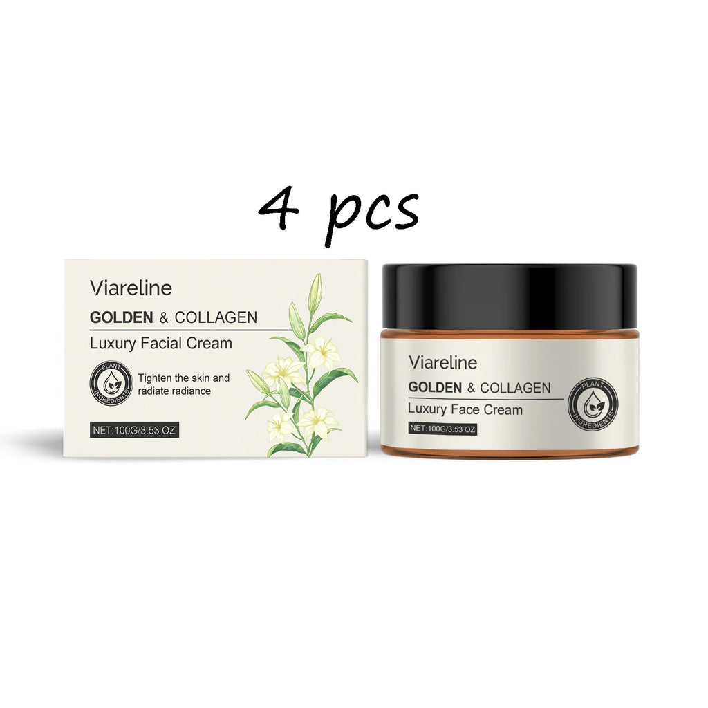 Viareline Collagen Face Cream Moisturizing Relief Dry-itching Lifting Enhance Skin Elasticity Tightening Glowing Face Cream Oasis Select buy 2 free 2 United States