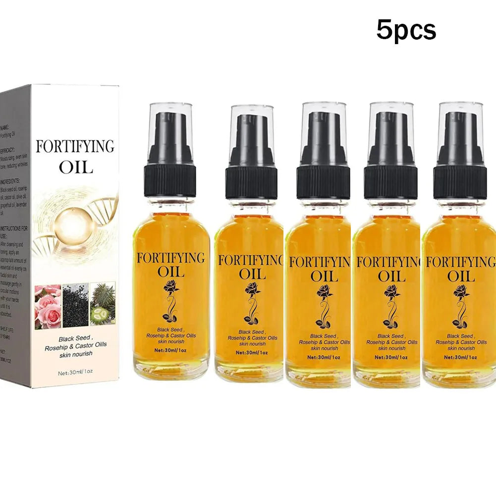Rosehip Oil Black Seed Oil And Castor Oil Face Serum Natural Castor Oil Black Seed Oil Face Essence Collagen Facial Moisturizer Oasis Select BROWN
