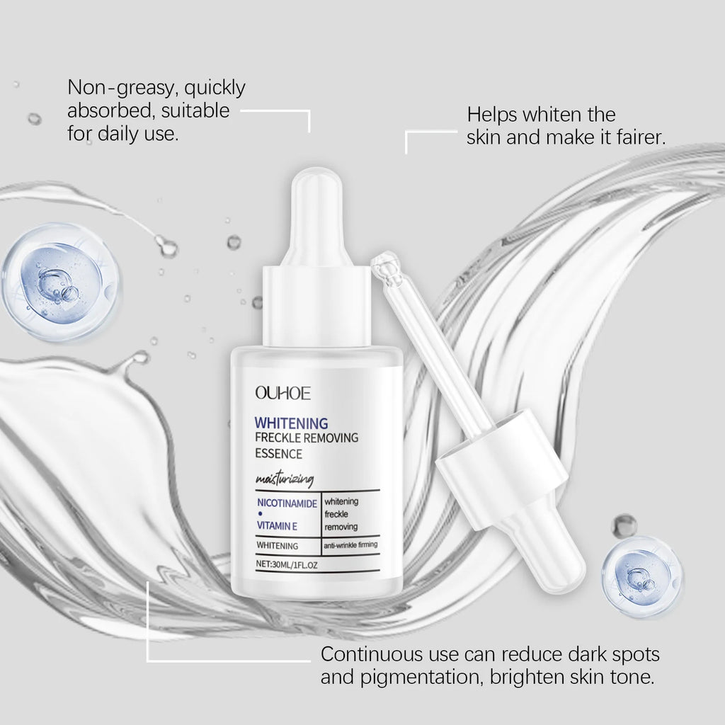 30ml Whitening Face Serum Gentle Moisturizing Enhance Skin Elasticity Improve Skin Texture Smoothing Softening Facial Serum Oasis Select