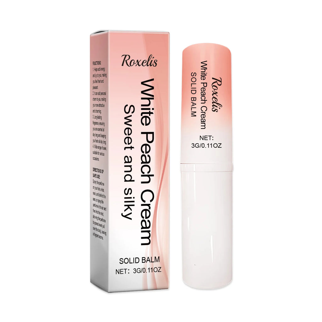 Roxelis Women Solid Perfume Long Lasting Light Fragrance Enhance Attraction Pheromone Anti Odor Sweet Aroma Pefume Balm Stick Oasis Select Peach United States