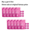 180G Rose Body Bathing Steamer Tablets Gentle Cleaning Body Lasting Fragrance Relaxing Mood Improve Comfortable Body Bath Tablet Oasis Select 10 bags United States