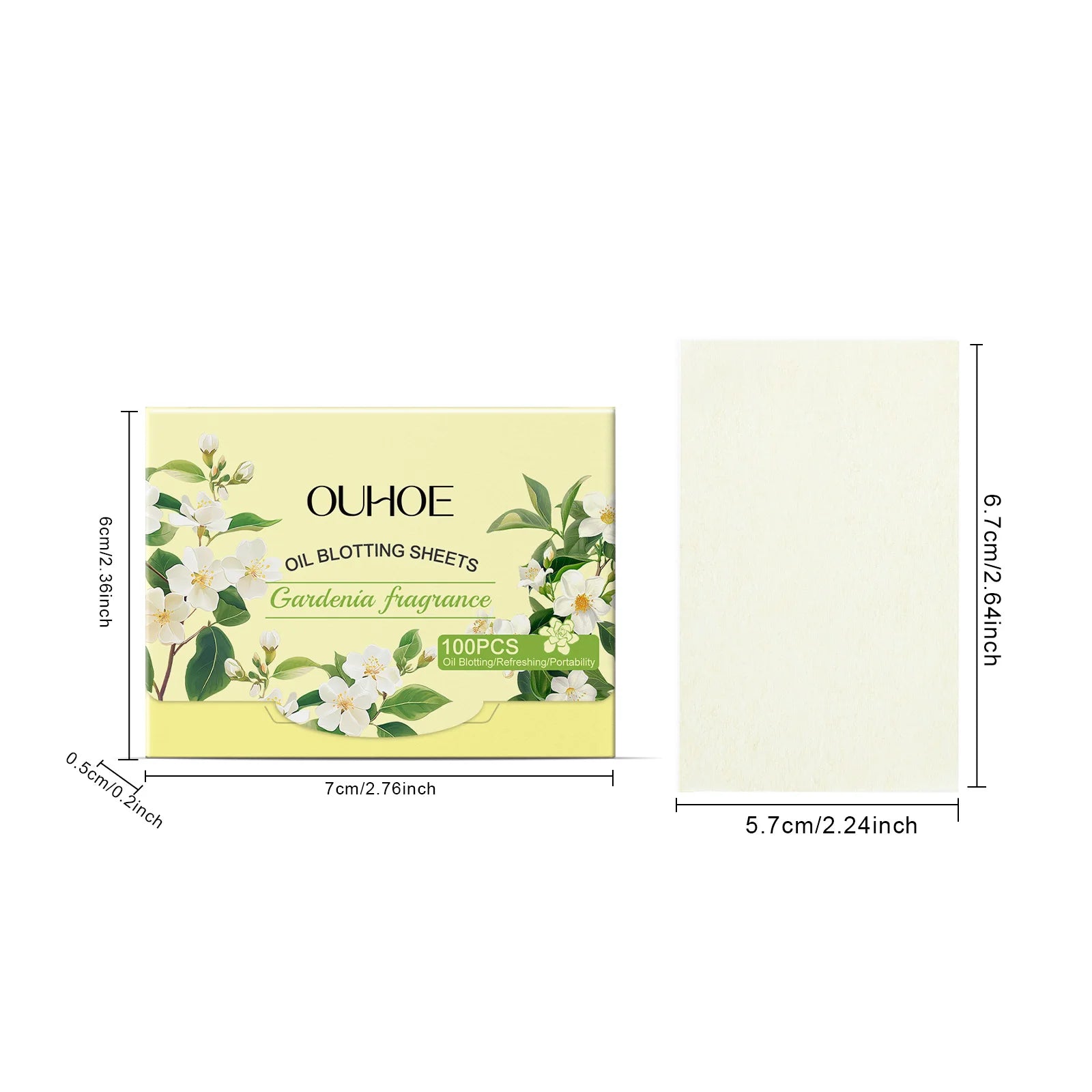 100 Pieces Multi Scent Oil Blotting Paper Face Oil Control Sheets Keep Skin Fresh Comfortable Non-irritating Oil Absorbing Sheet Oasis Select