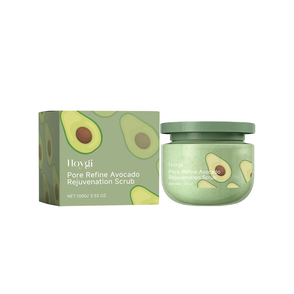 100G Avocado Body Scrub Cream Gentle Remove Whole Body Dead Skin Enhance Smoothness Pore Shrink Hydrating Body Scrub Lotion Oasis Select 100g United States