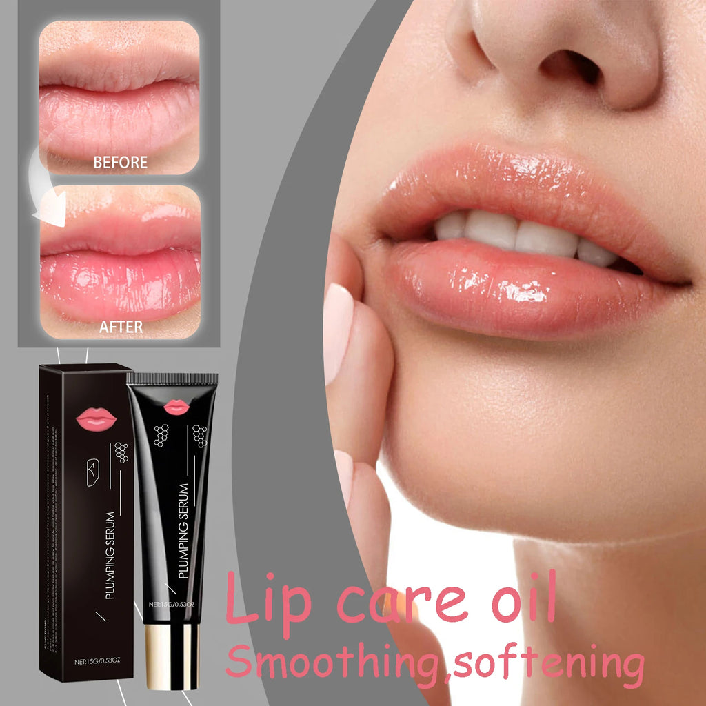 15g Hydrating Nourishing Lip Oil High Shine Lip Gloss Non-sticky Long Lasting Moisturize Smoothing Lip Care Oil for Daily Use Oasis Select