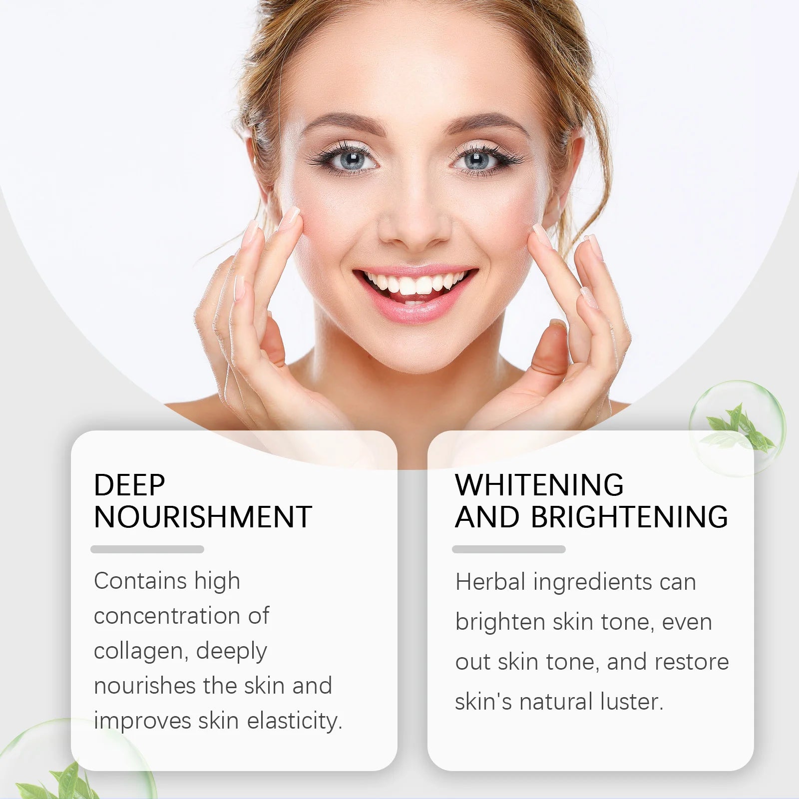 30ML Collagen Face Serum Daily Moisturizing Boosts Skin Elasticity Remove Wrinkles Smoothing Improve Texture Enhance Gloss Tightening Facial Serum Oasis Select