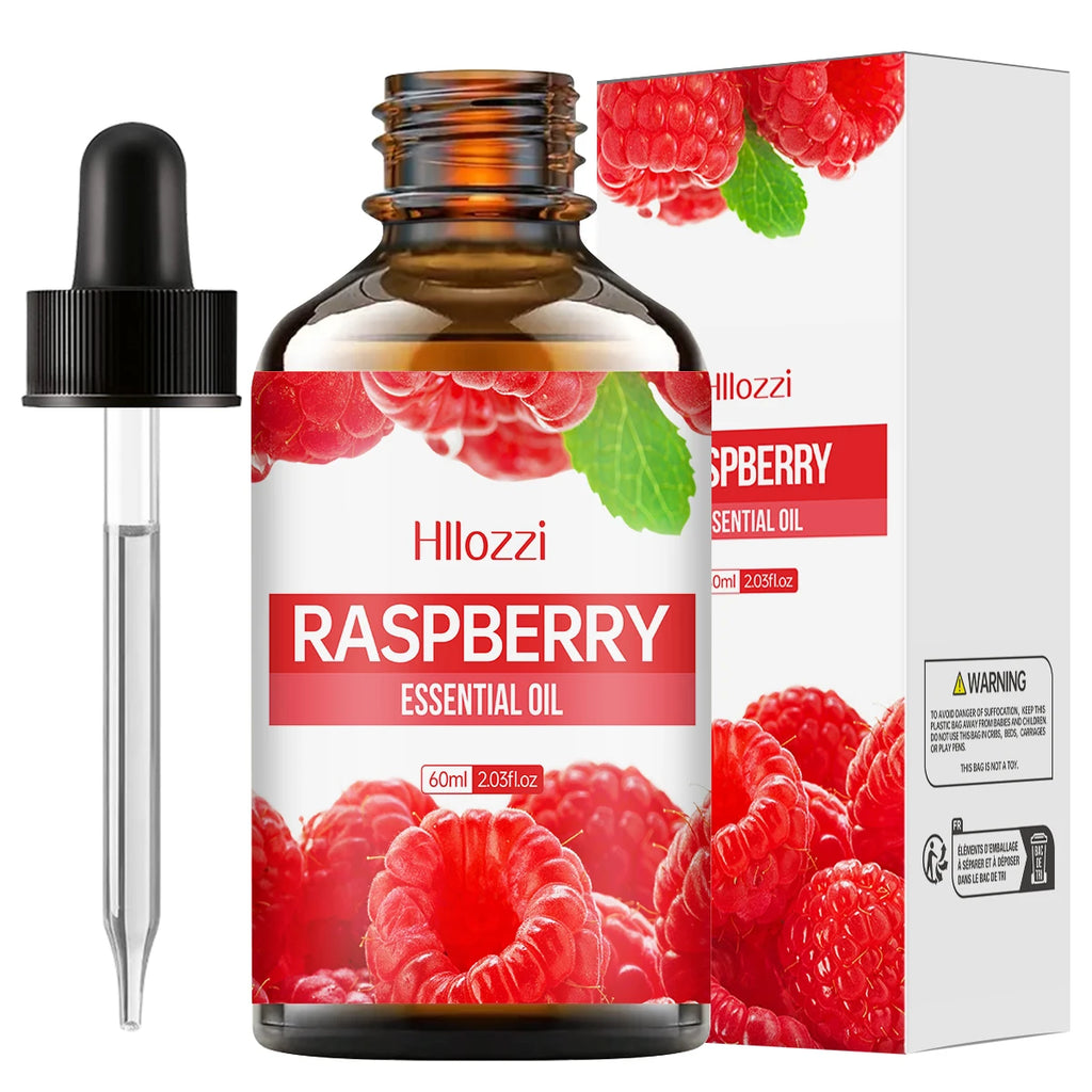 Hllozzi Raspberry Essential Oil – Massage, Hair & Aromatherapy