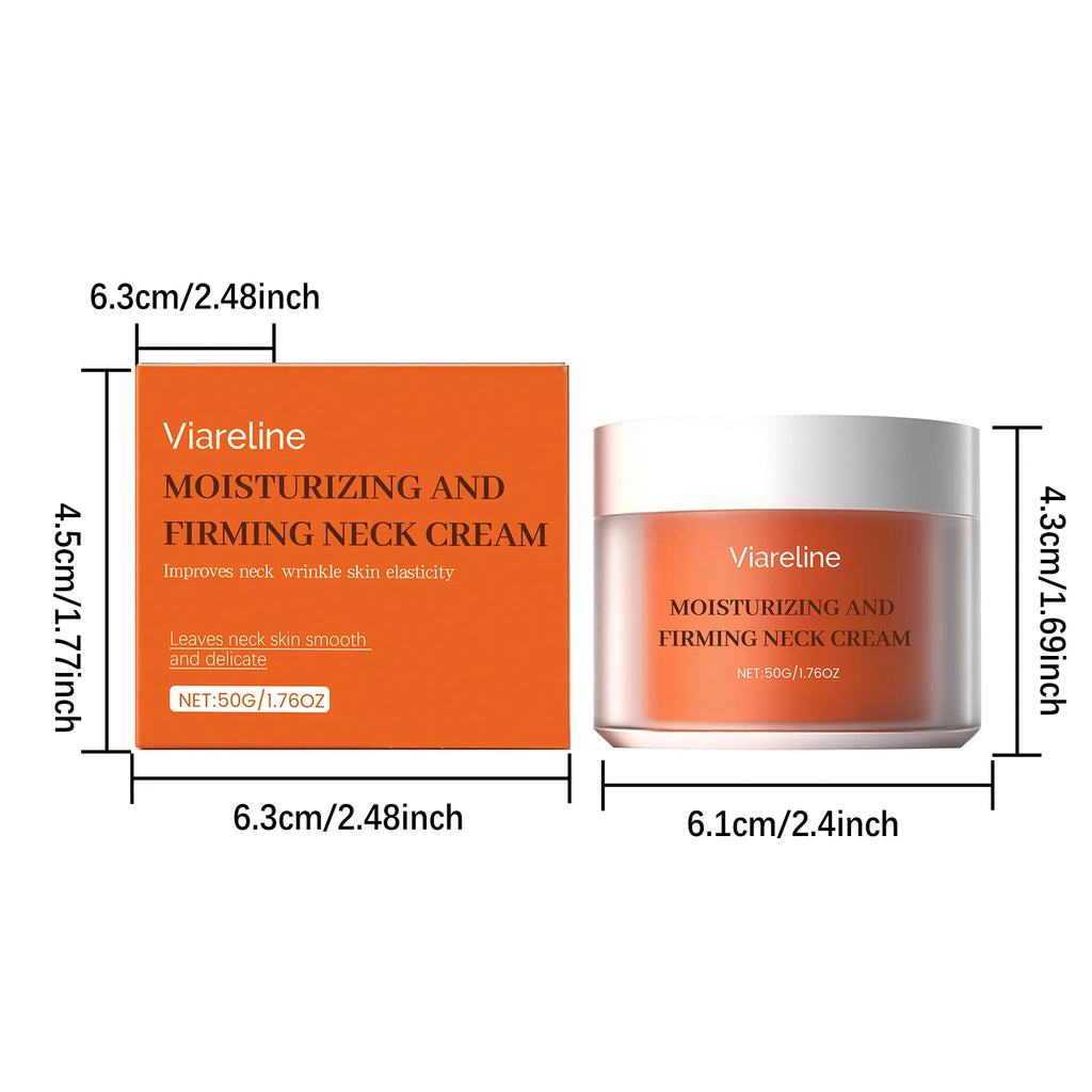 50G Moisturizing Neck Skin Cream Daily Nourishing Reduce Sagging Massage Enhance Skin Elasticity Firming Soften Neck Care Lotion Oasis Select