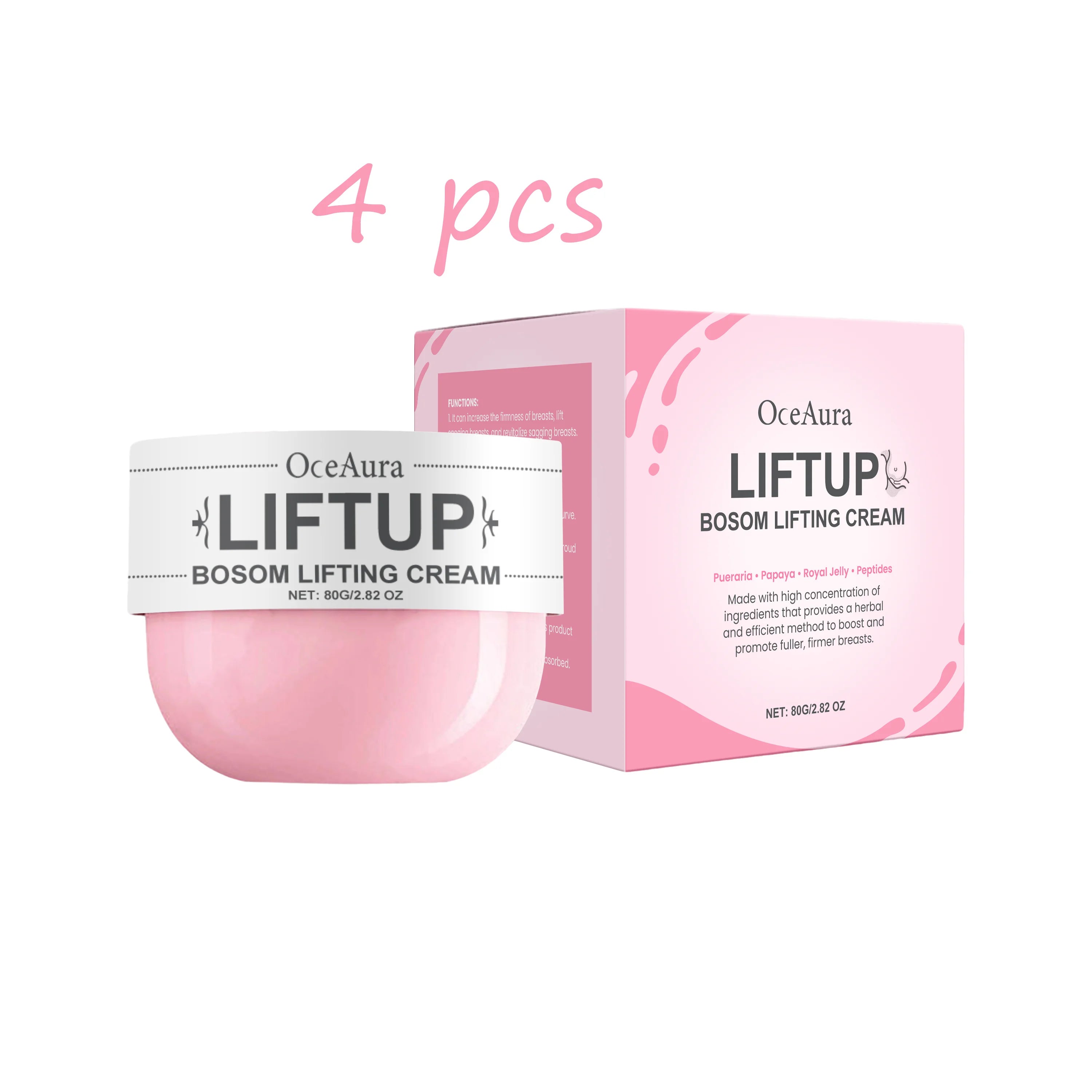 Oceaura Breast Care Cream Nourishing Firming Breast Skin Reduce Sagging Daily Massage Improve Skin Elasticity Breast Skin Cream Oasis Select buy 2 free 2 United States