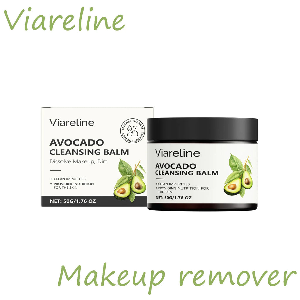 Viareline Makeup Remove Balm Gentle Cleaning Pore Dirts Moisturizing No-sticky Refreshing Enhance Smoothness Face Makeup Remover Oasis Select
