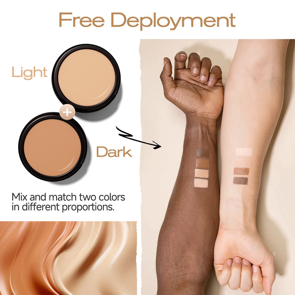 Tattoo concealer cream, waterproof and sweatproof, natural and skin-friendly, available in two colors for you to choose from. Oasis Select