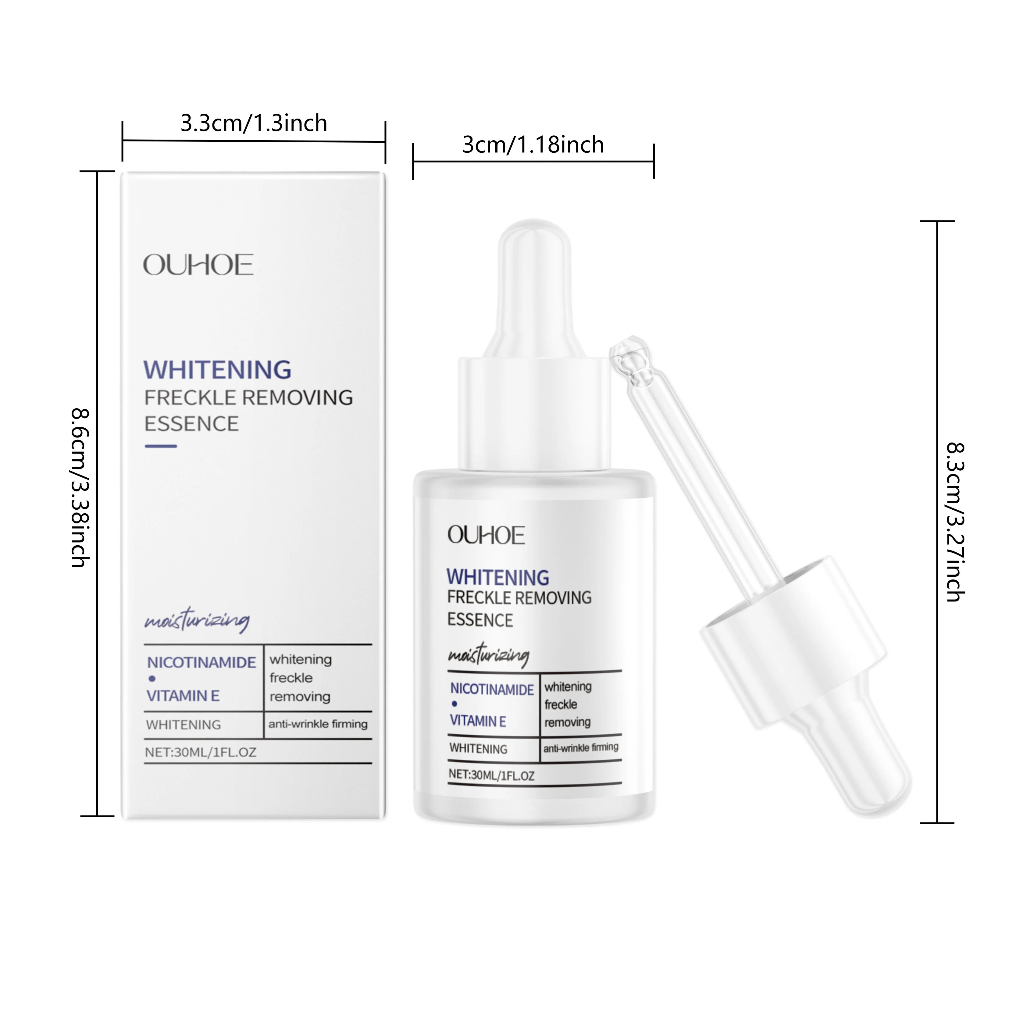 30ml Whitening Face Serum Gentle Moisturizing Enhance Skin Elasticity Improve Skin Texture Smoothing Softening Facial Serum Oasis Select