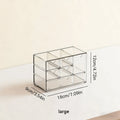 Acrylic Organizer with 6 Drawers ,Clear Storage Drawers for Office Supplies,Desk Organization and Storage for Makeup,Jewelry,Art Oasis Select large
