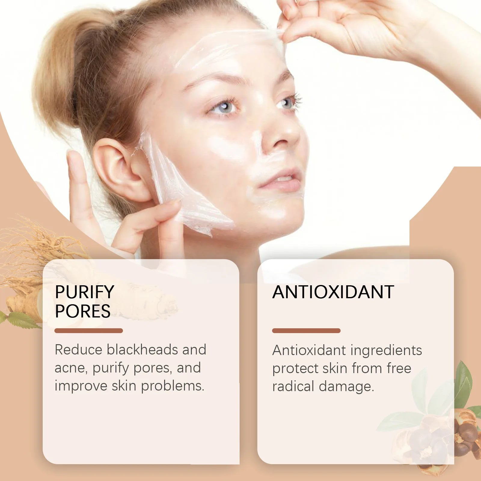 EELHOE Collagen Peel-Off Mask – Blackhead & Deep Pore Cleanser Collagen Peel-Off Mask Oasis Select