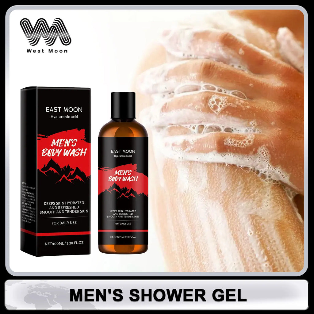 East Moon Men's Shower Gel – Moisturizing & Brightening Body Wash