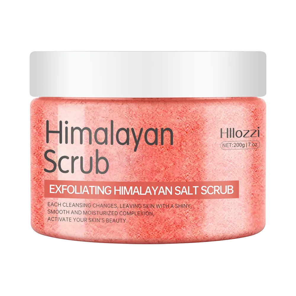 Himalayan salt scrub cleanses the skin, whitens, exfoliates, removes dead skin, and makes the skin smooth and elastic Bathing Oasis Select Hiramaya Scrub