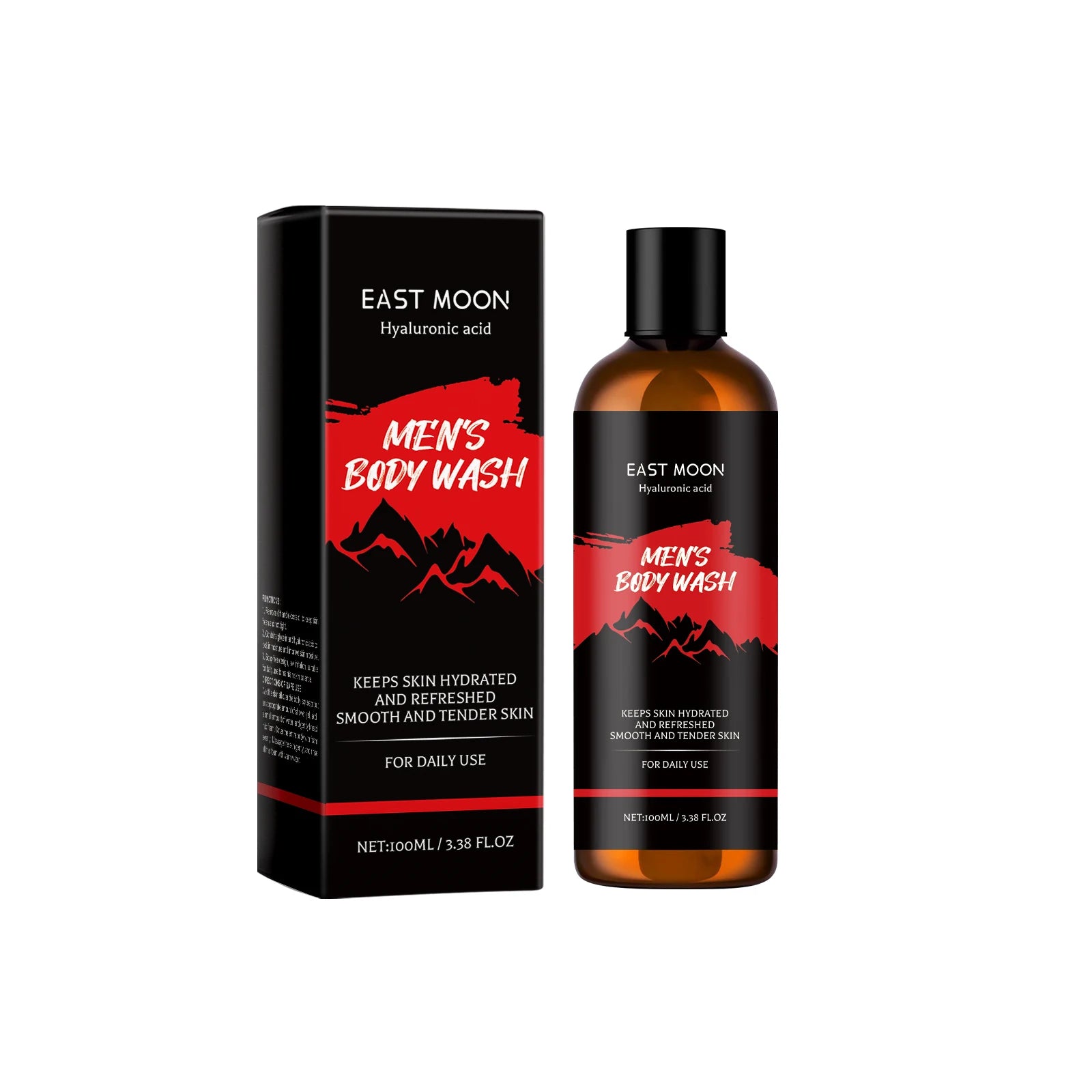 East Moon Men's Shower Gel – Moisturizing & Brightening Body Wash