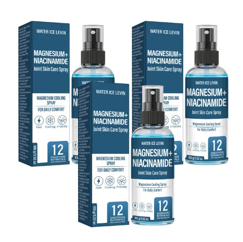 Magnesium Cooling Joint Spray – Niacinamide & Bee Venom Topical Joint Spray Oasis Select Brown 100g