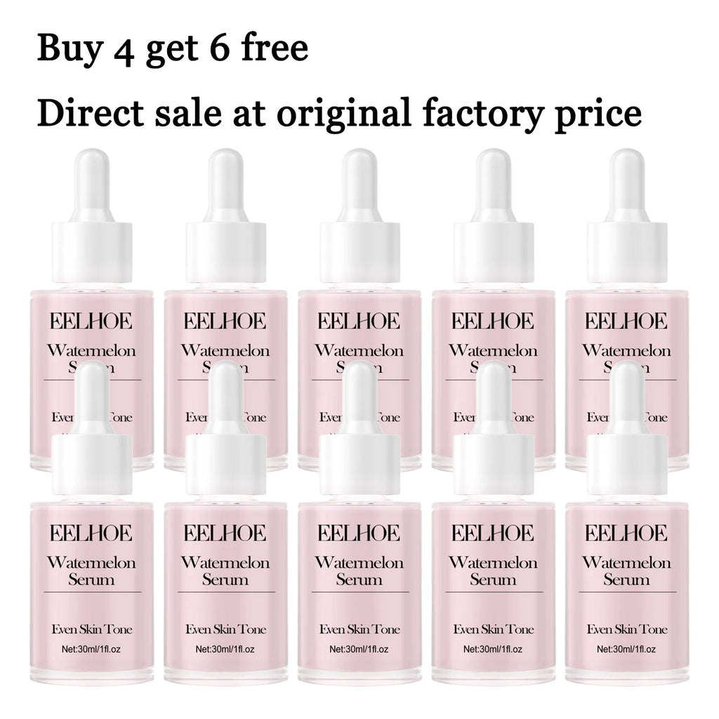 30ml Watermelon Serum Moisturizing Nourishing Enhance Smoothness Anti-oxidant Fade Fine Lines Reduce Dryness Softening Glowing Face Serum Oasis Select 10 pcs United States