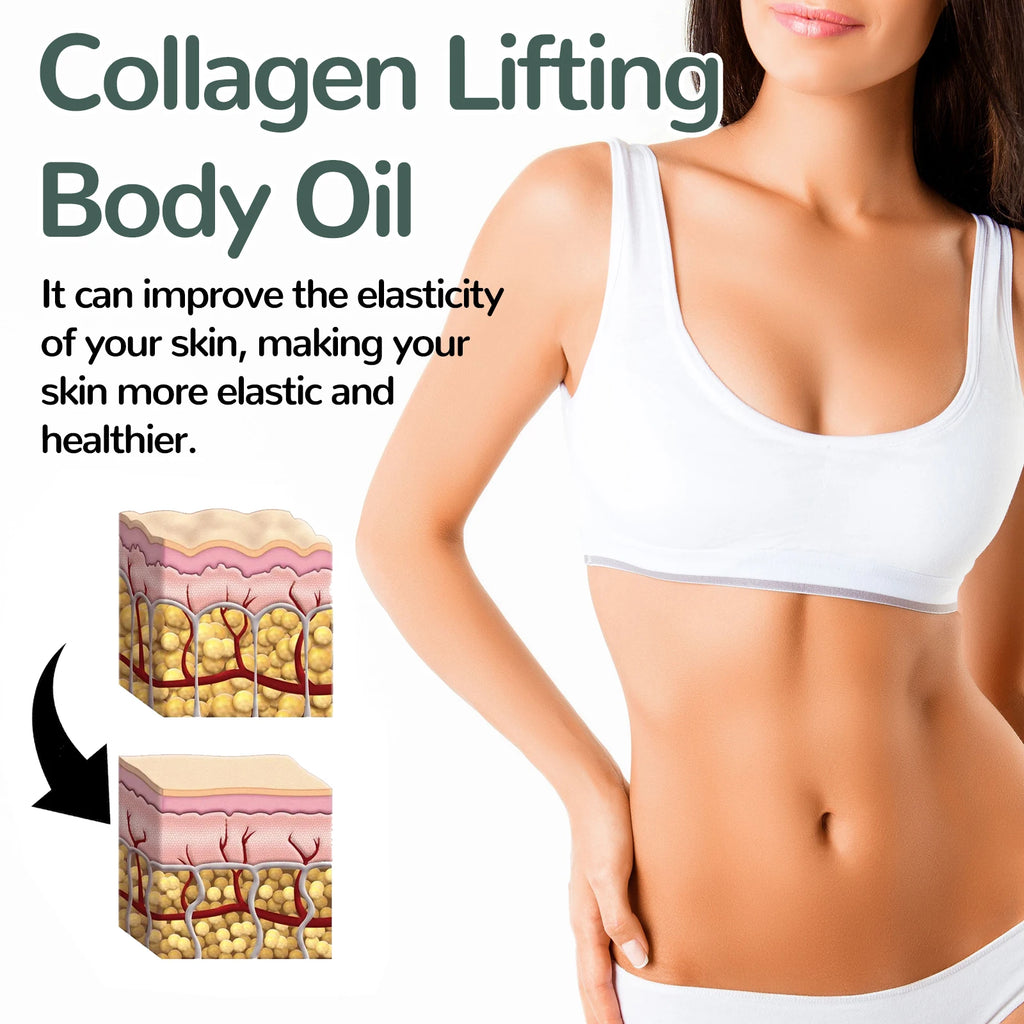 100ML Collagen Body Essence Oil Daily Moisturizing Enhance Skin Elasticity Non-greasy Reduce Dryness Tightening Body Care Oil Oasis Select